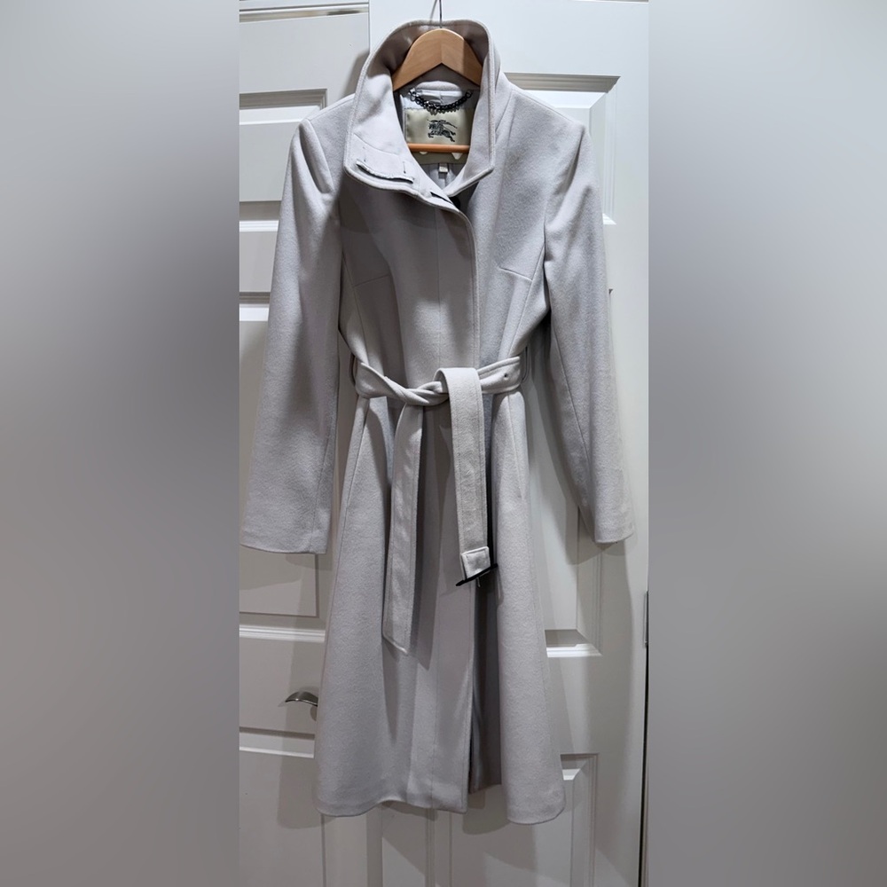 Authentic Burberry Prorsum Wool and Cashmere Trench coat. Us Size 8.